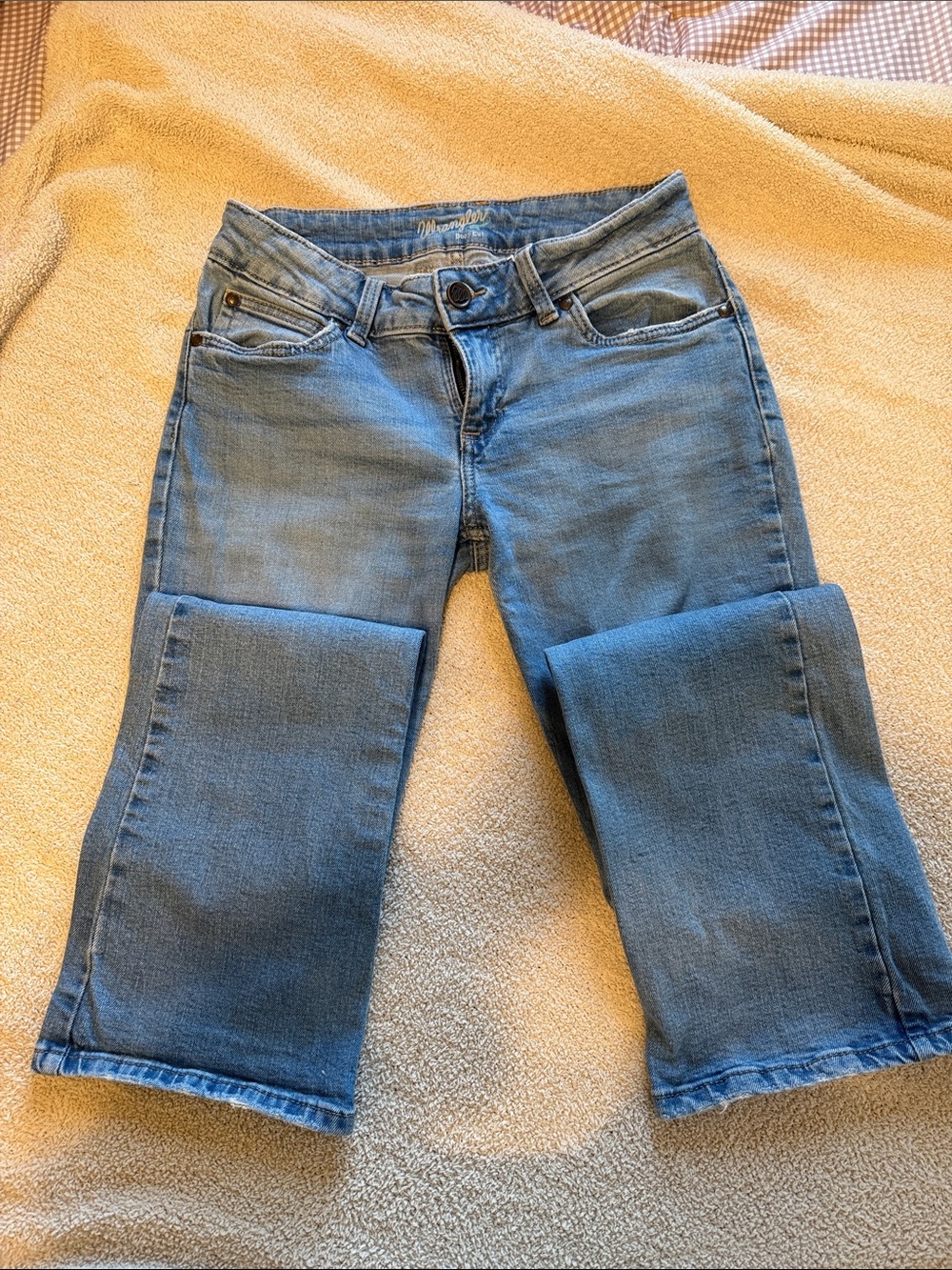 Wrangler Women's Light Blue Bootcut Jeans